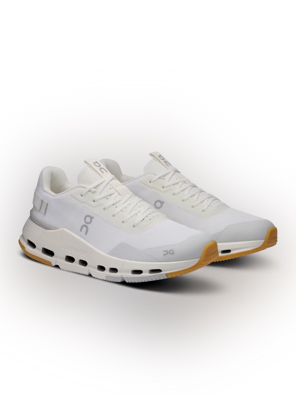 On Cloudnova Women's Form 2 Sneakers in White, Size US 8.5